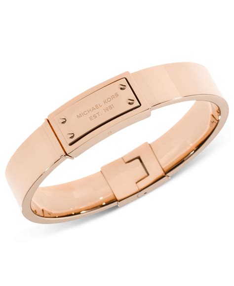 michael kors wilder rose gold|Michael Kors silver bracelet.